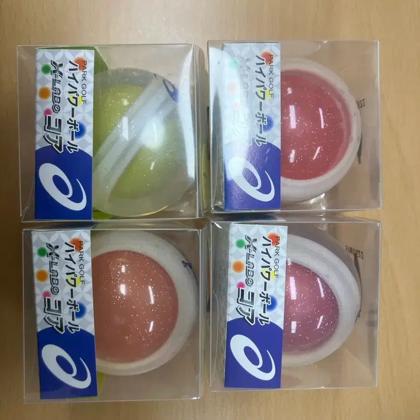 [BUNJANG] ASICS 3-Piece Park Golf Balls (Set of 10) / 파크골프 공 아식스 3피스 10개