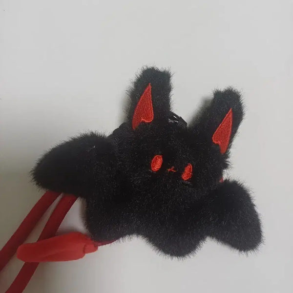 [BUNJANG] Halloween Devil Bat Plush Keychain / 할로윈 악마 박쥐 인형 키링