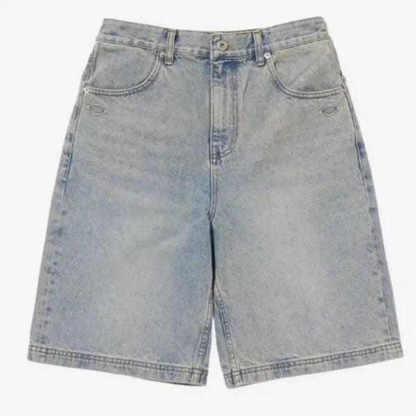 [BUNJANG] Mischief Denim Bermuda Pants Light Blue L / 미스치프 데님 버뮤다 팬츠 라이트 블루 L