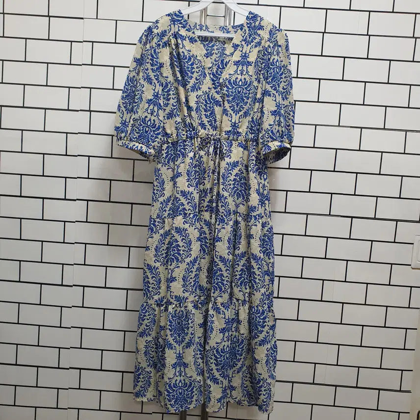 [BUNJANG] Long Sleeve Half-Tee Dress / 형-160 반팔 롱원피스