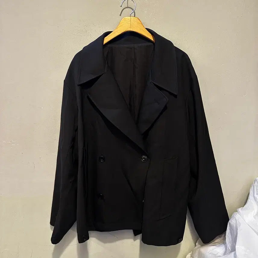 [BUNJANG] COOR Cropped Trench Coat / 쿠어 크롭 트렌치 코트