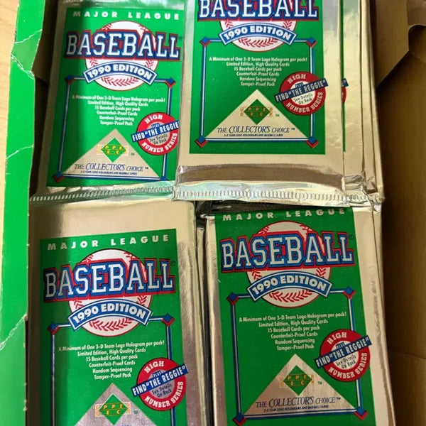 [BUNJANG] 1990 Upper Deck Major League Baseball Card Pack / 1990년 메이저리그 베이스볼 카드 팩 어퍼덱 upperdeck