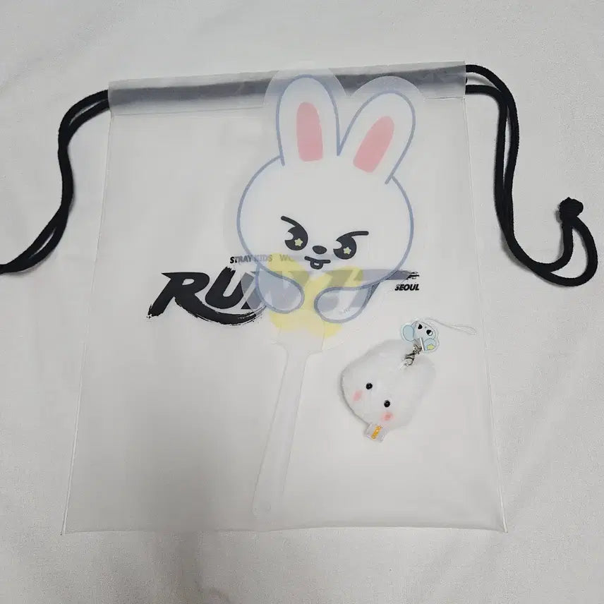 [BUNJANG] Stray Kids Lee Know Ribbit Run It Concert Bundle Set Photocard Holder & Fan / 스트레이키즈 리노 리빗 런잇 콘서트 입장기프트 부채 폼폼키링 스테이존 특전 run it admission gift