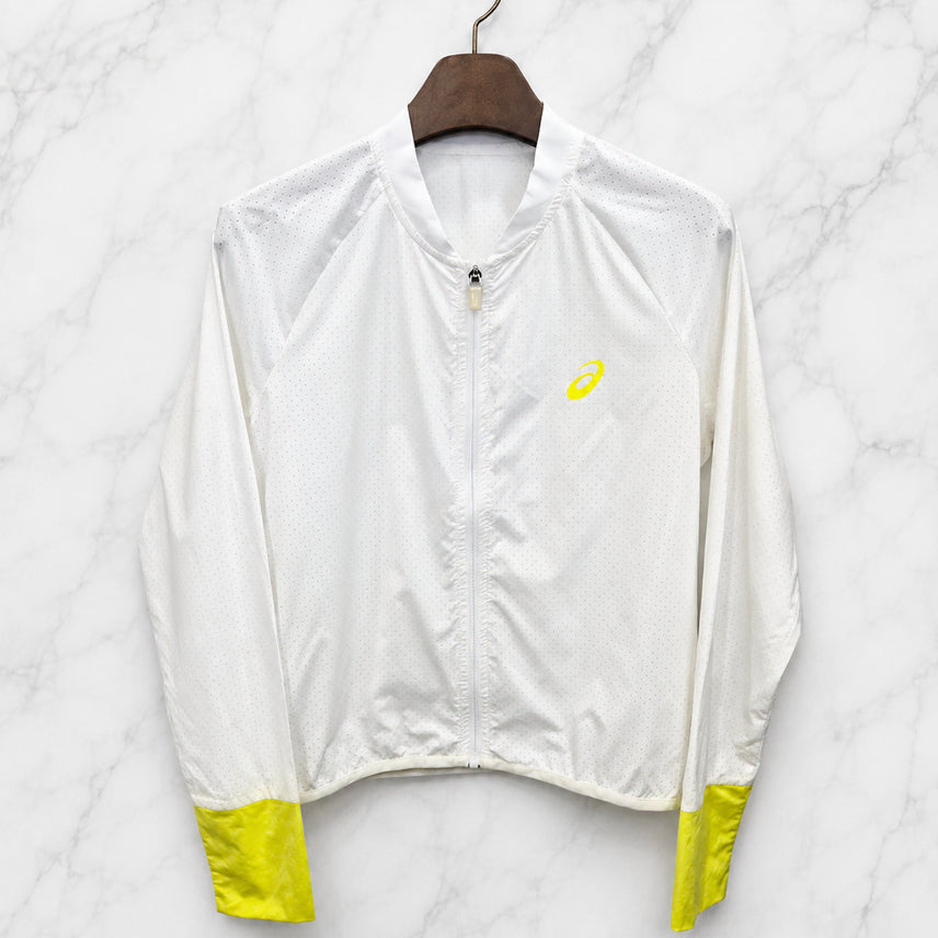 [BUNJANG] Asics Women's Windbreaker Jumper / M,95)) asics 아식스 여성 바람막이 점퍼!~ 깔끔한 색상,디자인~!