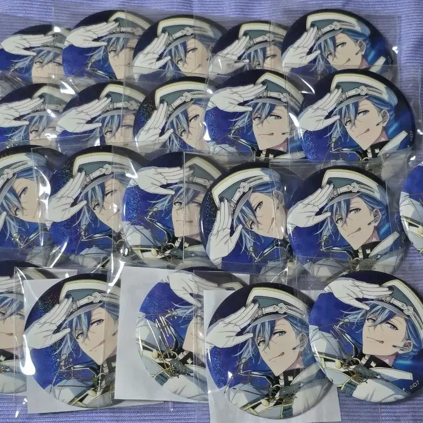 [BUNJANG] IDOLiSH7 Yotsuba Tamaki Blue Sky Transformation & Two-Sided Evolution Can Badge Bundle Set / 아이나나 요츠바 타마키 블오화 투모에비 캔뱃지 21개 일괄