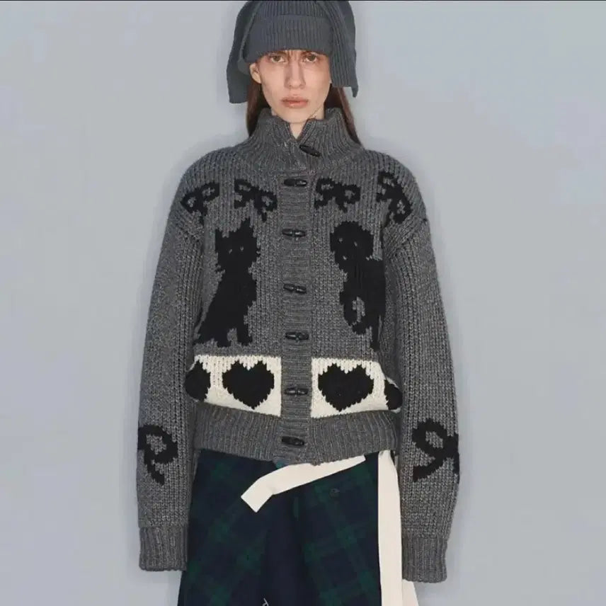 [BUNJANG] OpenYY Cowichan Sweater / 오픈와이와이 코위찬 S