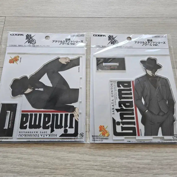 [BUNJANG] Gintama Gintoki Hijikata Noir Acrylic Stand Bundle Set / 은혼 긴토키 히지카타 느와르 아크릴스탠드 일괄