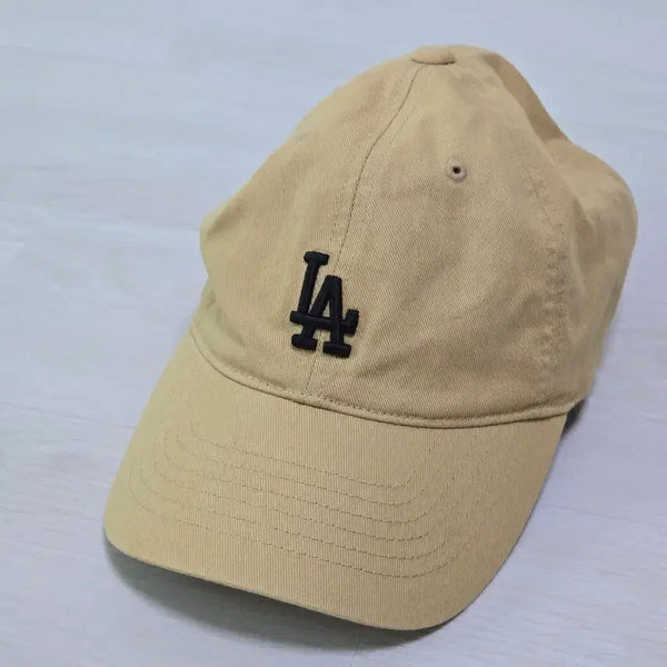 [BUNJANG] MLB LA Dodgers Baseball Cap Beige / LA다저스 볼캡 베이지 MLB