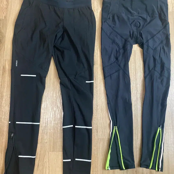 [BUNJANG] Decathlon Run Dry 500 & Run 900 Compression Tights (Size M) - Bundle / 데카트론 런드라이 500 타이즈 M.런900 압박 타이즈 M
