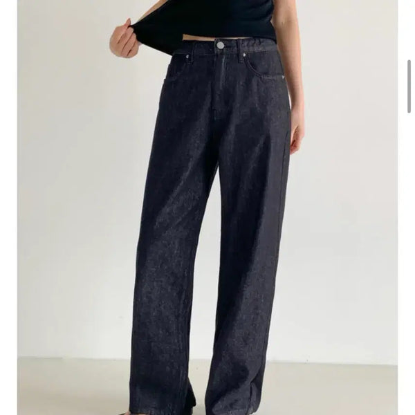 [BUNJANG] Real Coco Non-Fade Denim Pants / 리얼코코 논페이드 데님팬츠