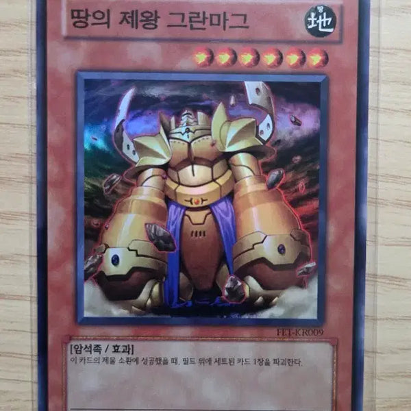 [BUNJANG] Grand Magus The Earth King FET-KR009 SR / 땅의 제왕 그란마그 FET-KR009 SR