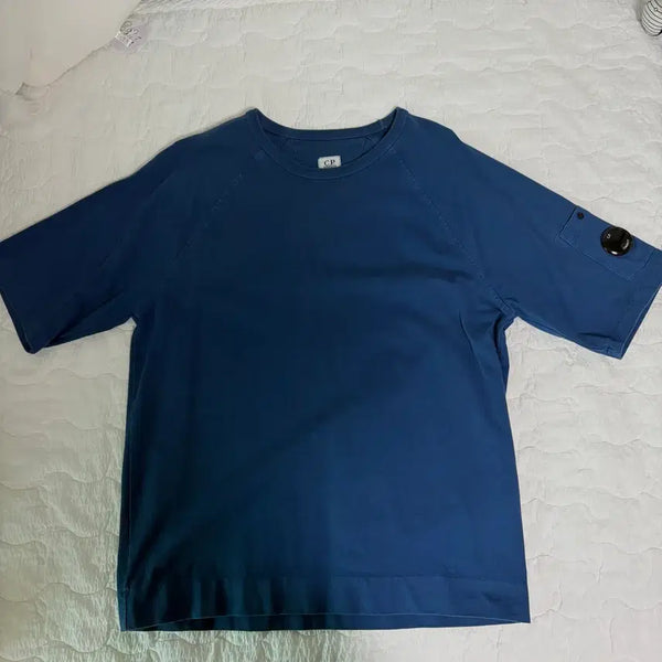 [BUNJANG] CP Company Lens-Applique Heavy Cotton T-Shirt / 급전)Cp컴퍼니 렌즈와펜 헤비코튼 반팔