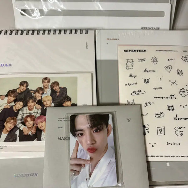 [BUNJANG] SEVENTEEN 2019 Season's Greetings Full Set / 세븐틴 2019 시즌그링팅 시그(정한, 민규, 에스쿱스, 호시 등)