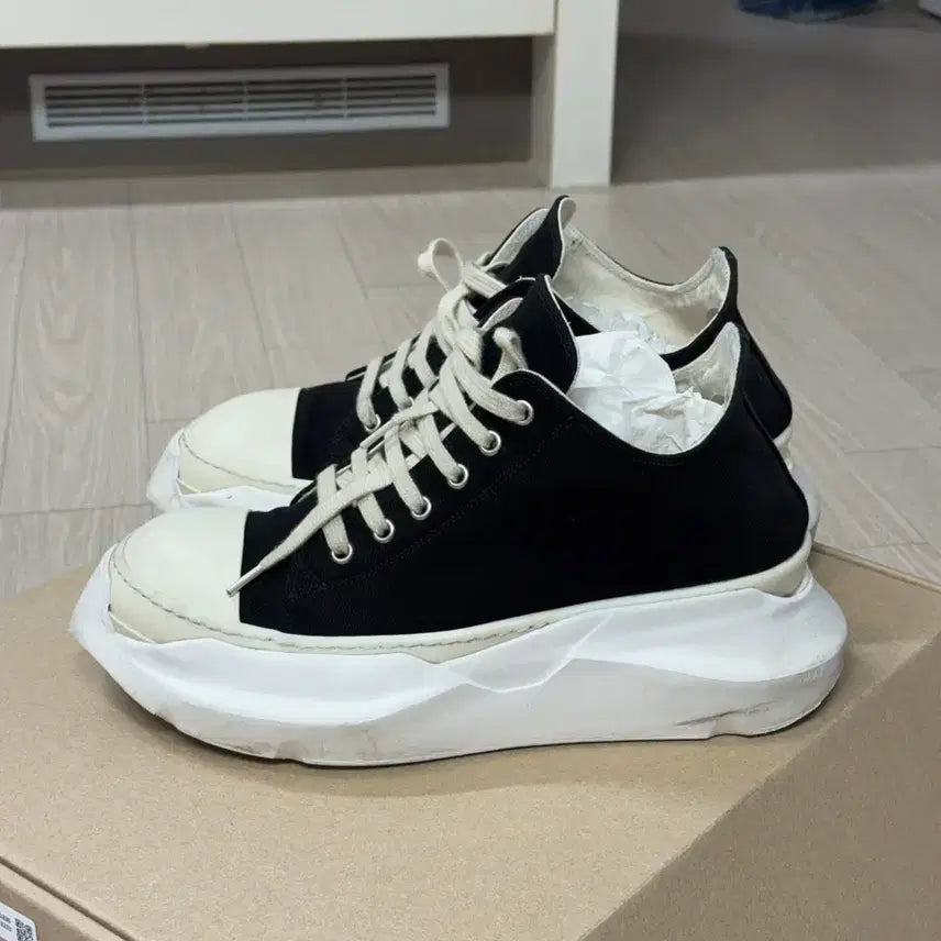 [BUNJANG] Rick Owens Abstract Low Sneakers / (40) 릭오웬스 앱스트랙트 로우