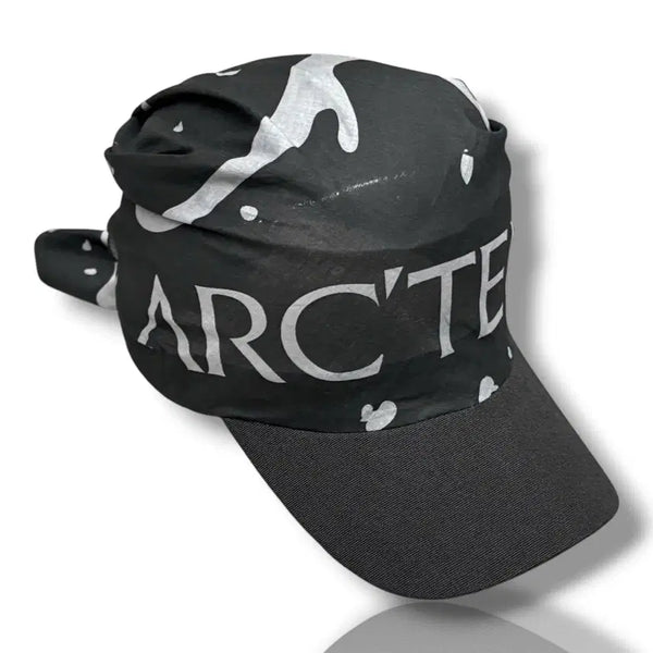 [BUNJANG] Arc'teryx Skeleton Running Bandana Cap Hat Black / 아크테릭스 스켈레톤 러닝 반다나 캡 모자 블랙
