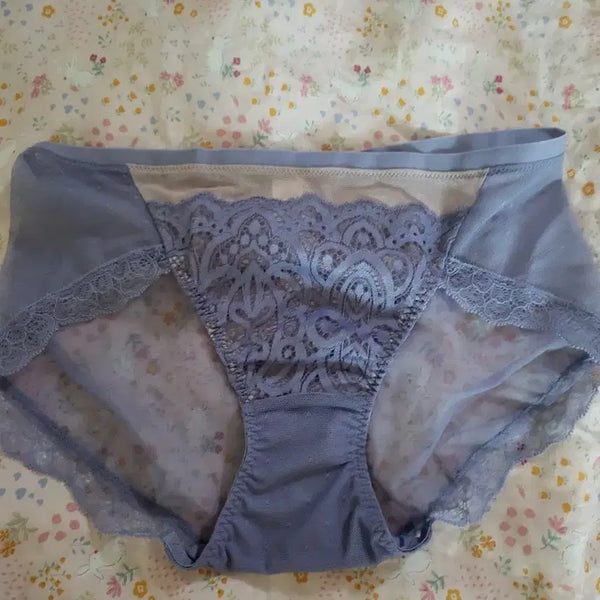 [BUNJANG] Lace Lavender Women's Panties / 레이스 라벤더 여성팬티
