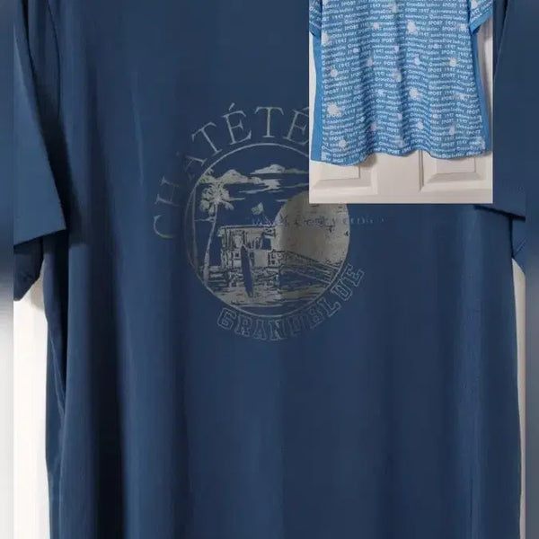 [BUNJANG] Crocodile & Chartain Cooling T-Shirts (Set) / 크로커다일,샤트렌 냉감티