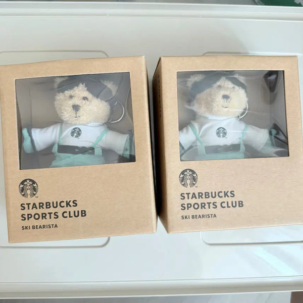 [BUNJANG] Starbucks Ski Bearista Keychain / 스타벅스 스키 베어리스타 키체인