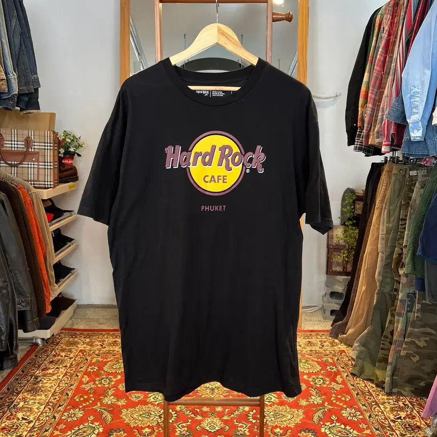 [BUNJANG] Hard Rock Cafe Phuket T-Shirt Black XL / [XL] 하드락카페 푸켓 티셔츠 블랙