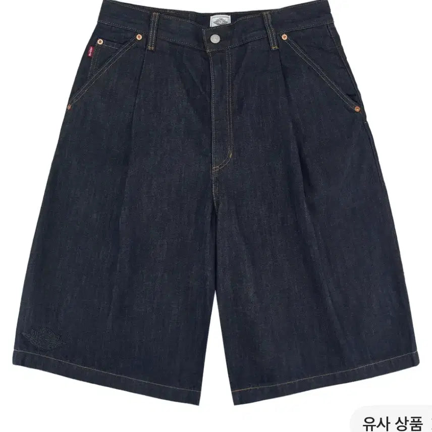 [BUNJANG] Levi's x Jordan Collaboration Baggy Shorts Indigo (Size 36) / 리바이스x조던 배기 쇼츠 인디고(36)