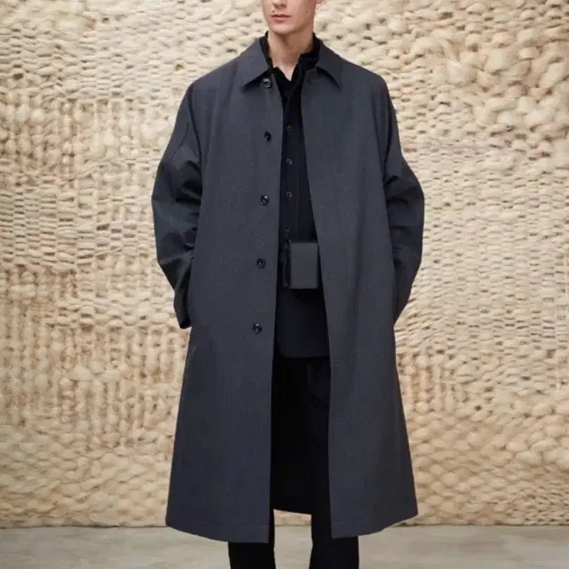 [BUNJANG] Lemaire Military Wool Coat Anthracite / 르메르 밀리터리 코트 앤트러사이트 50