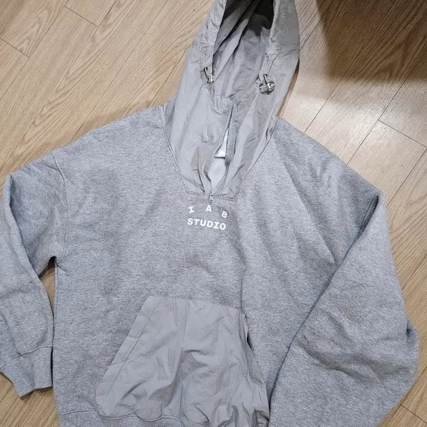 [BUNJANG] IAB STUDIO Gray Hoodie / IAB STUDIO 후드티 회색