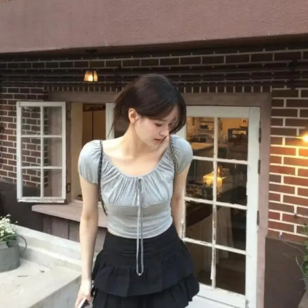[BUNJANG] Modo Black Bobby Frill Skirt (M) / 택ㅇ) 모도 modo 바비프릴스커트 블랙 M사이즈