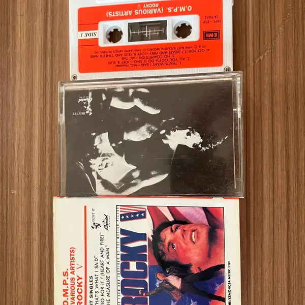 [BUNJANG] Rocky V OST Cassette Tape / 록키 5 Rocky ost 카세트 테이프