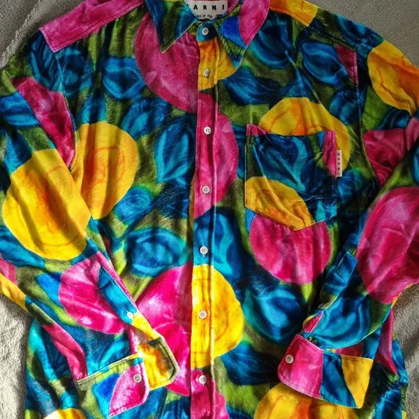 [BUNJANG] Marni 50 Oversized Pattern Shirt / 마르니 marni 셔츠 50 사이즈
