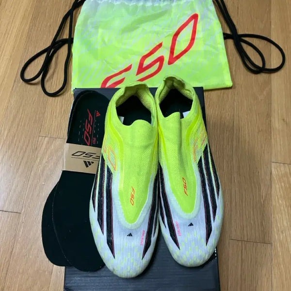 [BUNJANG] Adidas F50 Elite LL AG Soccer Cleats - 250mm / 아디다스 F50 엘리트 LL AG 축구화 250