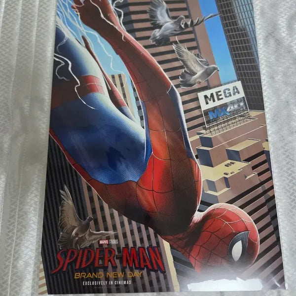 [BUNJANG] Spider-Man: No Way Home Megabox MX4D Poster / 스파이더맨 브랜뉴데이 메가박스 MX4D 포스터