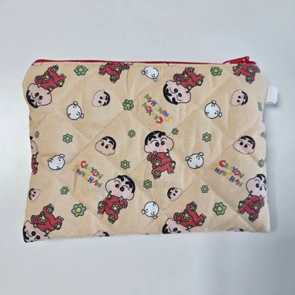 [BUNJANG] Crayon Shin-chan Handmade Pouch / 짱구 핸드메이드 파우치