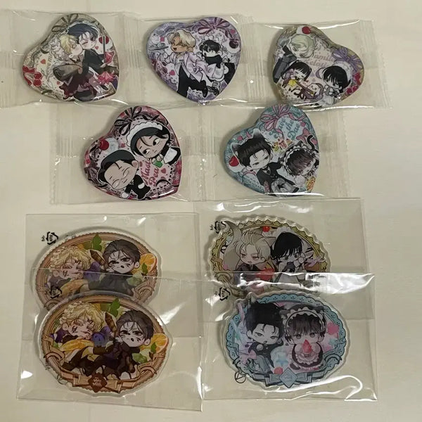 [BUNJANG] Salondebon Can Badge Magnet Bundle Set / 살롱드르봉 캔뱃지 마그넷 일괄