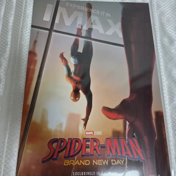 [BUNJANG] Spider-Man: No Way Home IMAX Poster / 스파이더맨 브랜드 뉴 데이 IMAX 아이맥스 포스터