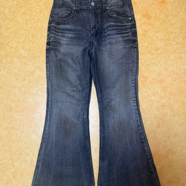 [BUNJANG] M I Feel Lucky Denim Bootcut Pants Travertine / M) 아이필럭키 데님 부츠컷 팬츠 트래버틴 (플레어진)