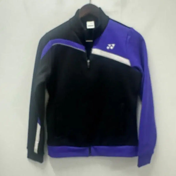 [BUNJANG] Yonex Training Zip-up Black/Purple 90 / [만원빈티지 최저가]요넥스 트레이닝 집업 블랙/퍼플 90
