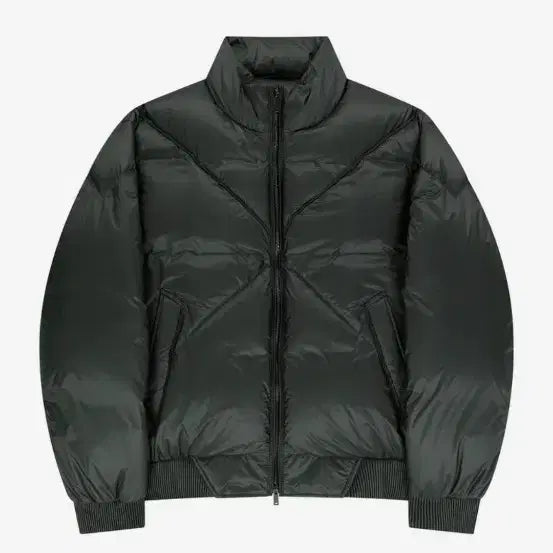 [BUNJANG] Unj Mik Goose Down Diagonal Padding Jacket / [L] 언지미크 구스 다운 패딩