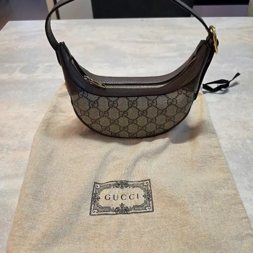 [BUNJANG] Gucci Ophidia Supreme Hobo Bag Mini / 구찌 오피디아 수프림 호보백 미니