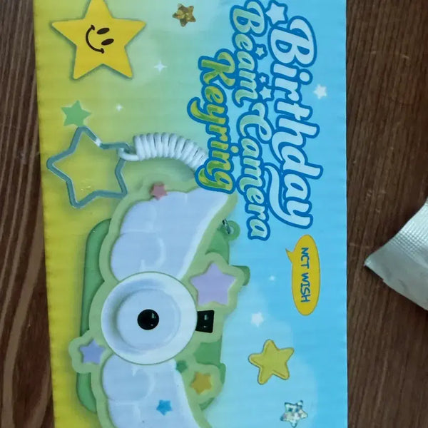 [BUNJANG] NCT WISH Birthday Beam Camera Keyring / NCT WISH 버스데이 빔 카메라 키링