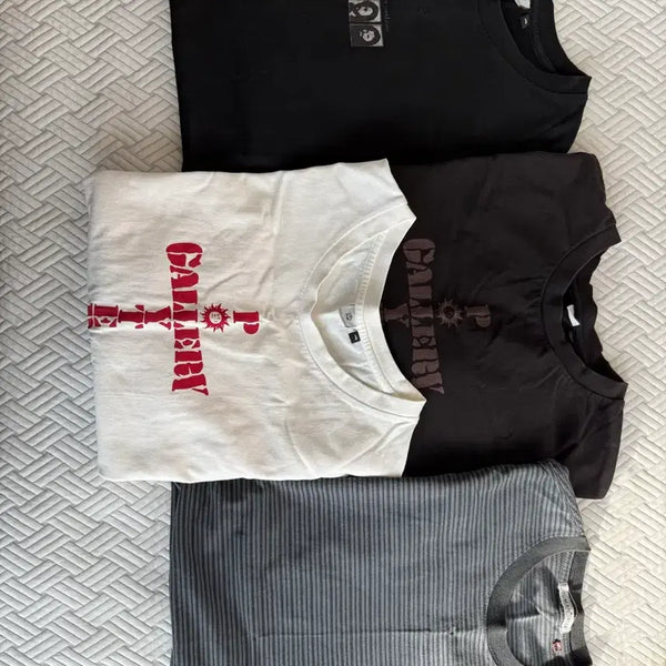 [BUNJANG] Poler T-Shirts Bundle (Size 4, 7 pcs) / 폴리테루 티셔츠 정리 4사이즈 총 7장