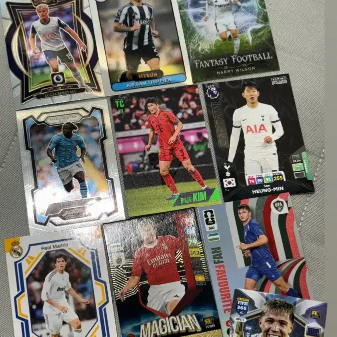 [BUNJANG] Random Soccer Cards - 70 Card Lot / 랜덤 축구 카드