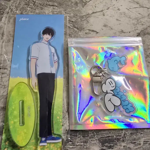 [BUNJANG] Plaeves YeJun 6th Summer Acrylic Standee & 3rd Special Keyring / 플레이브 예준 육여름 아크릴+삼왜키링