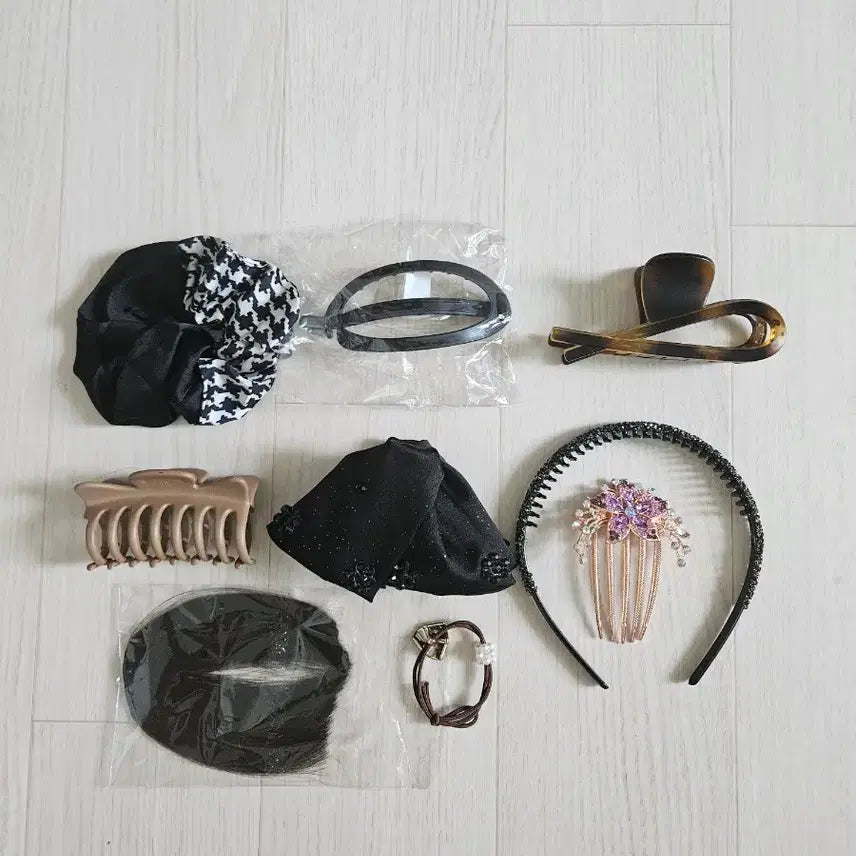 [BUNJANG] Assorted Hair Pins and Accessories Set / 헤어핀모듬
