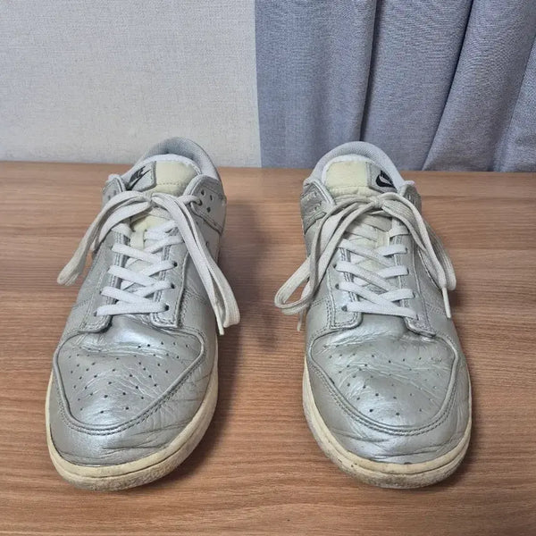 [BUNJANG] Nike Dunk Low SE Metallic Silver Shoes (275mm) / 나이키 덩크 로우 se 메탈릭실버 사이즈275