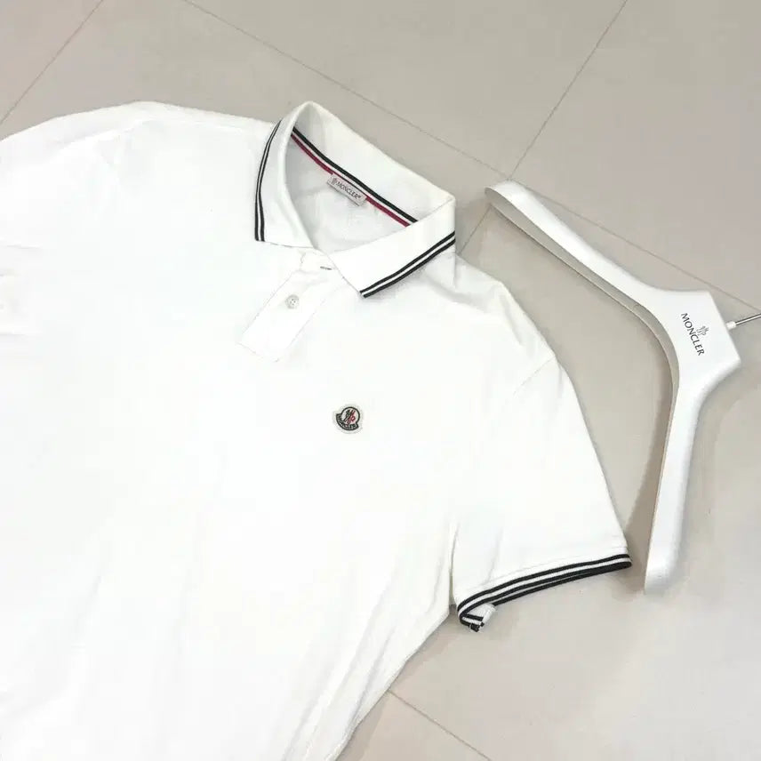 [BUNJANG] Moncler Wappen Polo Shirt XL / [당일발송/옷걸이포함,XL] 몽클레어 와펜 카라티 XL