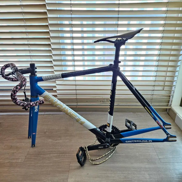 [BUNJANG] Engine11 CritD Pixie Frame Set (Blue Skin) - Size L / 엔진11 크릿디 픽시 프레임 블루스킨 반차