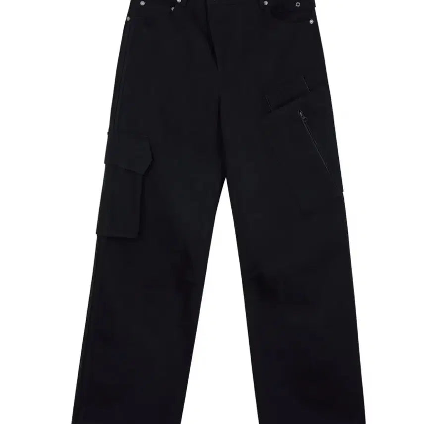 [BUNJANG] ETCE UNBALANCED Cargo Pants (Black, S) / (새상품/S) ETCE UNBALANCED CARGO PANTS (BLACK)