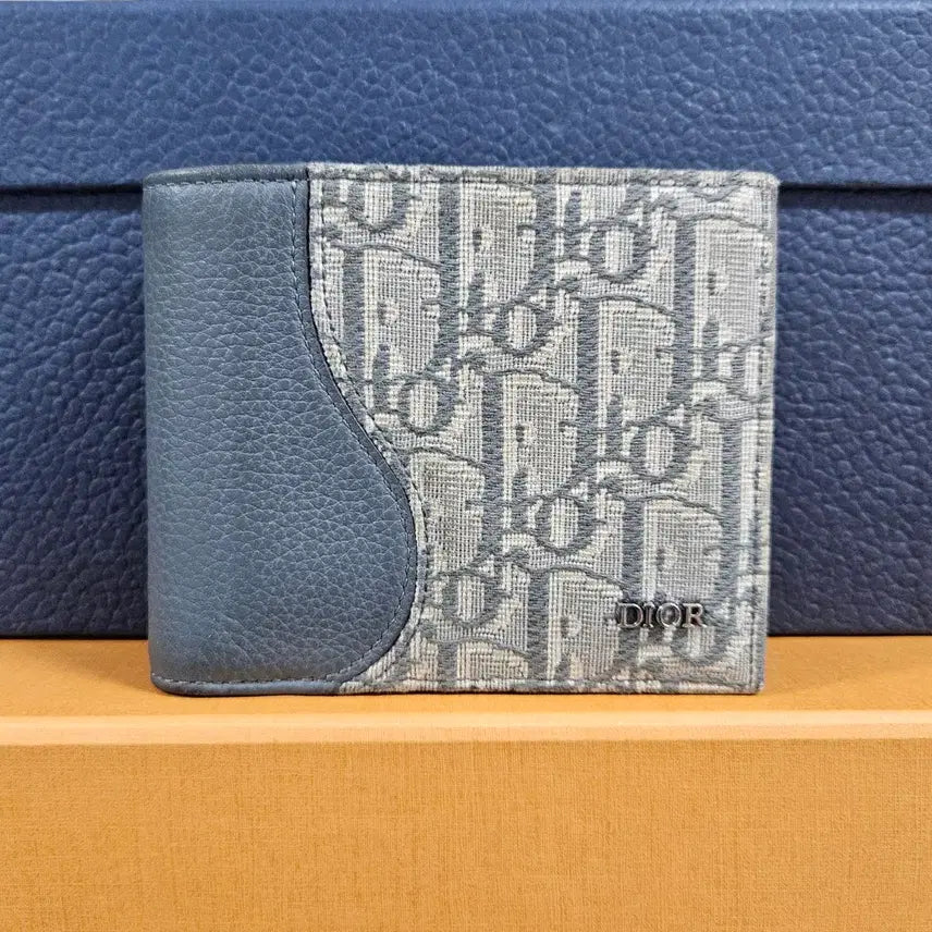 [BUNJANG] Dior Saddle Oblique Bifold Wallet / 디올 새들 오블리크 반지갑