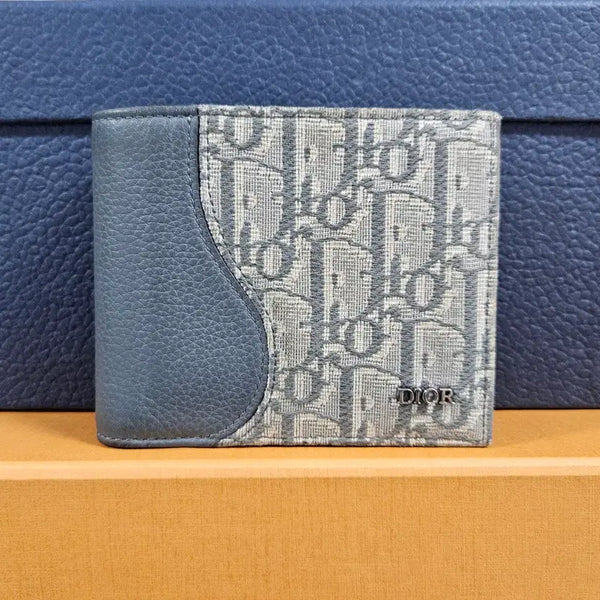 [BUNJANG] Dior Saddle Oblique Bifold Wallet / 디올 새들 오블리크 반지갑