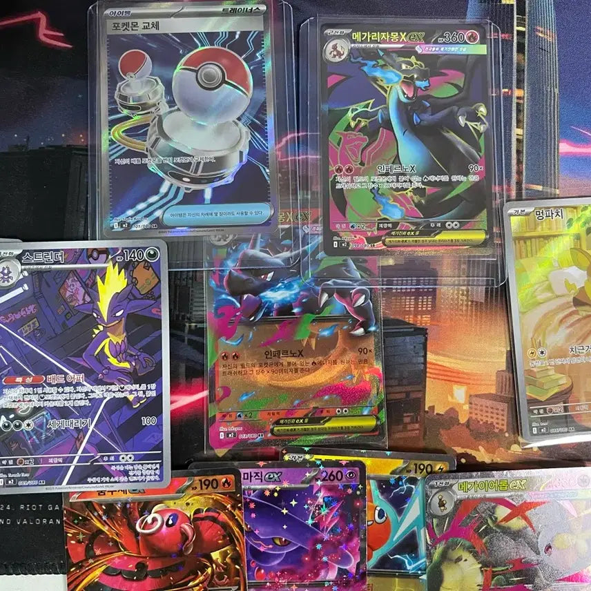 [BUNJANG] Inferno x Charizard SR Card / 인페르노 x 리자몽 sr +a